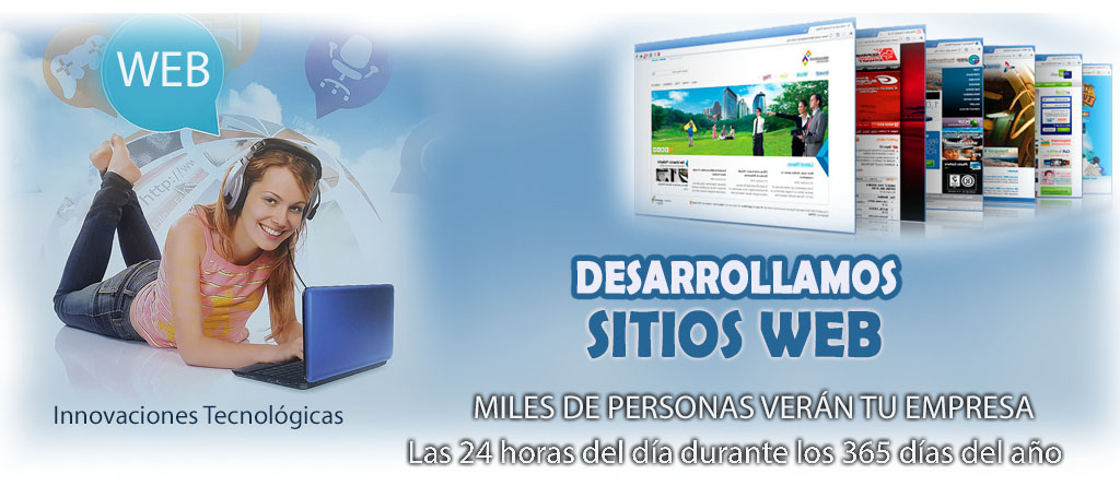 sitios web